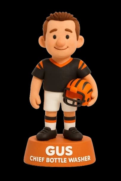 Gus Bjorkeroth - American Football Fan, actually any sport.